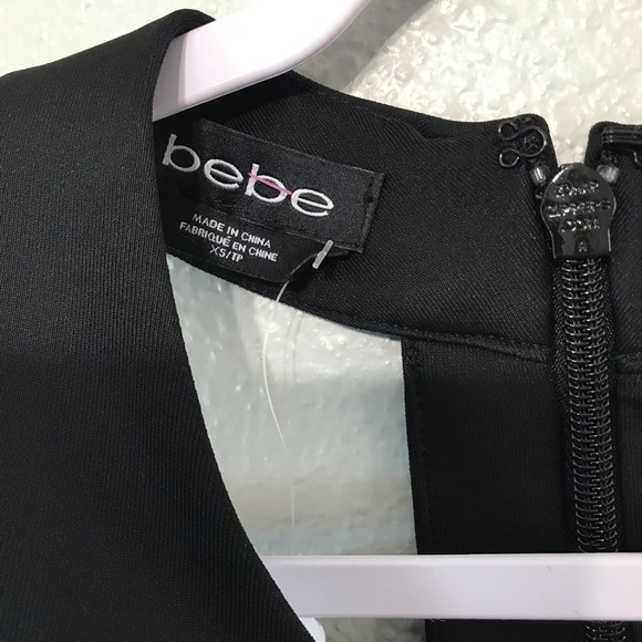 BeBe Floral Print Criss Cross straps Dress New D61 - Picture 2 of 9